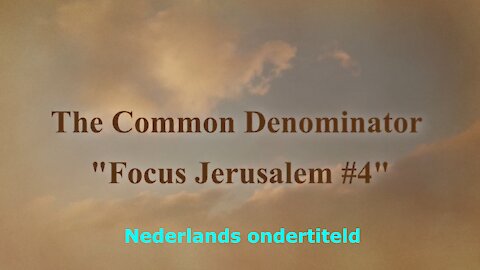 Focus Jerusalem - Week 4, 03/06/2021 - Nederlands ondertiteld