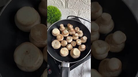 Cheesy Garlic Mushroom #recipe #homemade #viral #trending #cooking #mushroom #shortvideo
