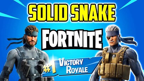 Solid Snake Is In Fortnite! The Internet Hates It?