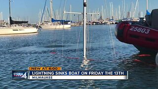 Freaky Friday: Lightning storm sunk Milwaukee boat Friday the 13th