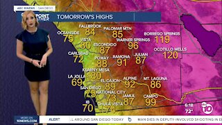 ABC 10News Pinpoint Weather with Meteorologist Leah Pezzetti