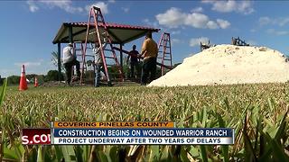 Construction begins on Wounded Warrior Ranch