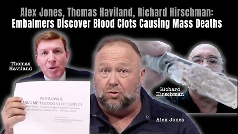 Embalmers discover huge blood clots in the vaccinated dead causing mass deaths