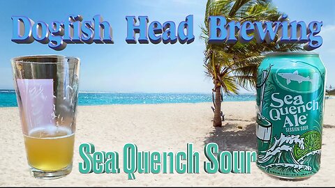 Sip and Savor: Unleashing the Refreshing Tang of Dogfish Head's Sea Quench Sour Ale!