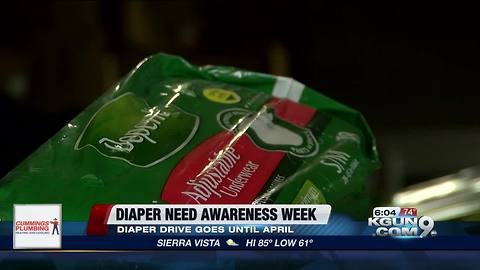 Diaper Bank of Southern Arizona kicks off diaper drive