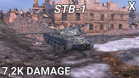 STB-1 • 7.2K DAMAGE • WoT Blitz