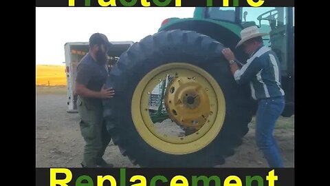 Ranch Hiccups | Tractor Tire Replacement | John Deere | Tractor Maintenance | Hashknife Ranch