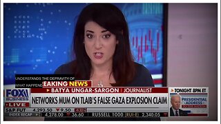 Batya Ungar-Sargon Fiery Rant on Mainstream Media echoing Hamas Propaganda after Gaza Hospital Blast