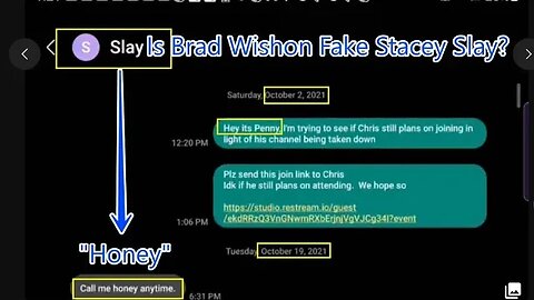 Brad Wishon: Sweets For My Sweet, Sugar For My Honey Trap - Is Brad Wishon The Fake Stacey Slay?