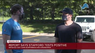Report says Matthew Stafford tested positive for COVID-19