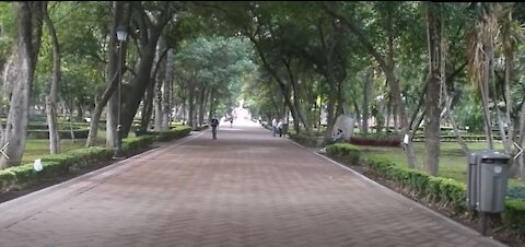 La Alameda Park, Queretaro, Mexico
