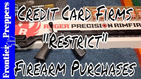 Credit Card Firms "Restrict" Firearm Purchases - New Ruger Precision Rimfire Bolt Action 17 HMR