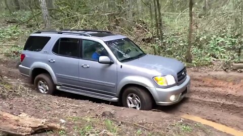 4x4 Toyota Sequoia Off-roading Prowess