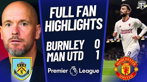 Bruno Fernandes saves POOR UNITED! Burnley 0-1 Manchester United Highlights