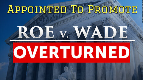 ROE V WADE...OVERTURNED!!