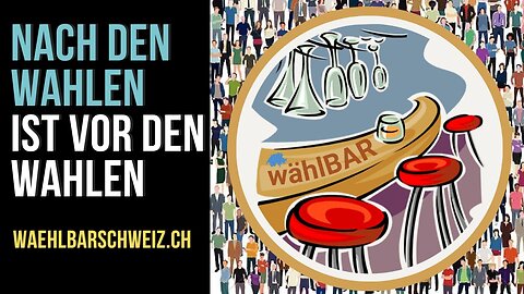 Nach den Wahlen ist vor den Wahlen 🇨🇭 - Bürgerrechtler & Politiker treffen sich an der WählBAR