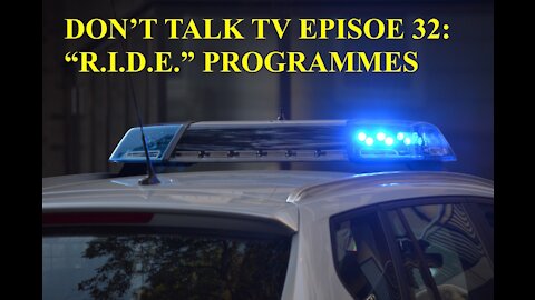 Don't Talk TV Episode 32: RIDE Programs