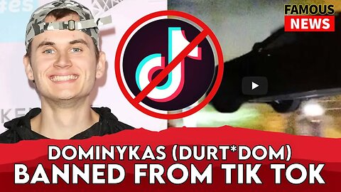 Dominykas (Durt*Dom) Got His Tik Tok Deleted Over Tesla Stunt | FAMOUSNEWS