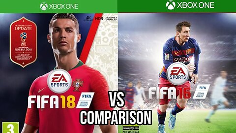 FIFA 18 Vs FIFA 16 Xbox One