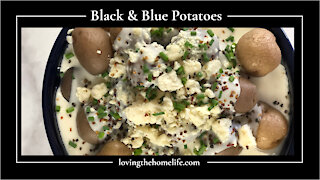 Black & Blue Potatoes