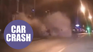 Horror smash caught on video - and driver walks free from court