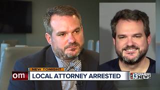 Las Vegas attorney claims he was arrested for telling client not to talk with police