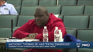 Fort Myers activist shares “fatal diagnosis”