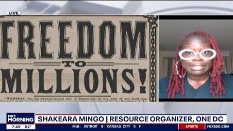 Black Supremacist Shakeara Mingo of One DC wants tax payers to give her free money