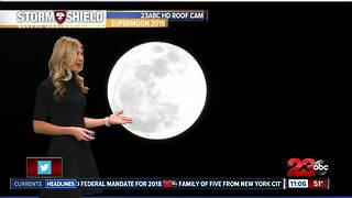 January 1, 2018 Supermoon