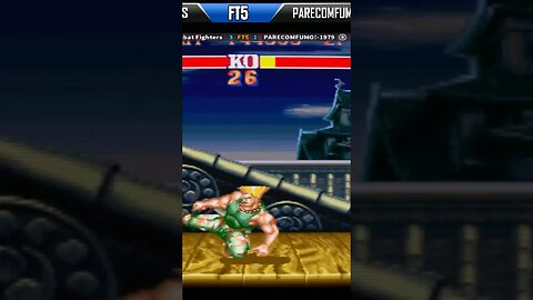 Guile roubando em Street Figuter 2 Champion Editions #fightcade2