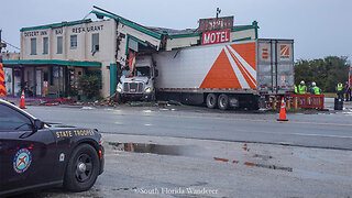 Desert Inn and Restaurant crash scene 12/22/19