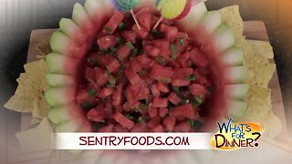 What's for Dinner? - Spicy Watermelon Salsa