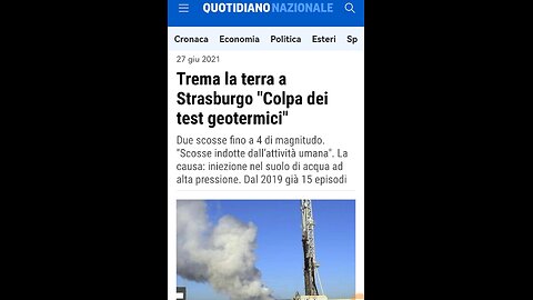 I TERREMOTI POSSONO ESSERE CAUSATI ARTIFICIALMENTE [In descrizione troverai le fonti]