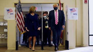 President Trump Casts His Ballot In-Person In Florida