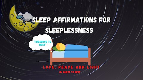 SLEEP AFFIRMATIONS / DO THIS BEFORE BED AND SLEEP LIKE A BABY!