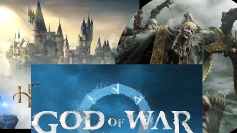 Elden RIng, Hogwarts Legacy and God of War Ragnarok Trailers gameplay and scam