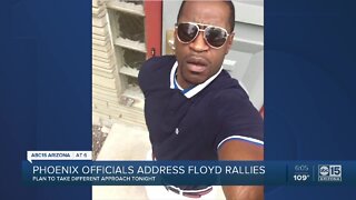 Phoenix officials address George Floyd rally that took place in Phoenix on Friday