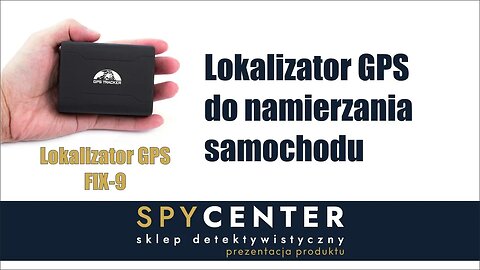 Lokalizator GPS FIX-9 do samochodu - hermetyczny z magnesami (na miesiąc śledzenia)