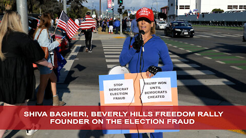 Beverly Hills Freedom Rally Organizer Speaks Out on Rampant Election Fraud