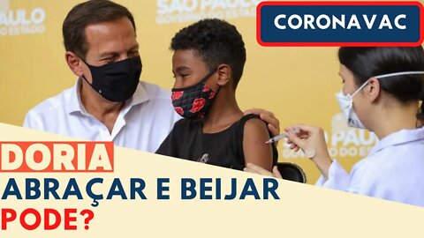 CORONAVAC EM CRIANÇAS | DORIA ABRAÇOS E BEIJOS VEJA!