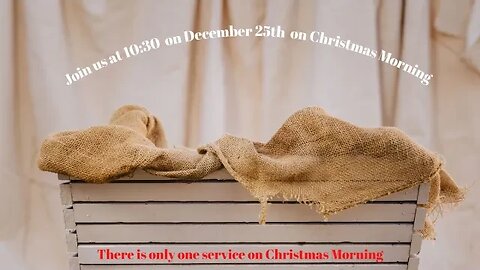 Christmas Day Service (Full Service)