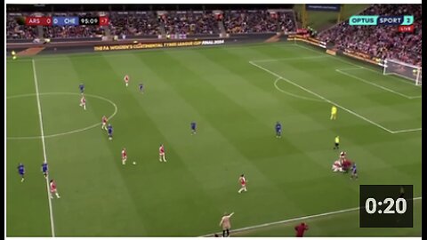 Arsenal's Frida Maanum collapses on the field - 1st April 2024
