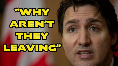When 💩 Trudeau TELLS Us to "GO HOME"