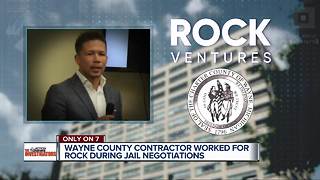 Wayne County contractor worked for Rock Ventures during jail negotiations