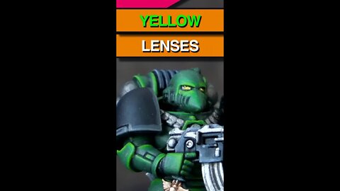 How to paint Salamanders yellow lenses! ⚡ QUICKIE ⚡