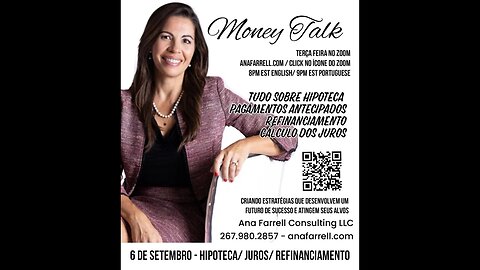 MONEY TALK - PORTUGUES - HIPOTECA / JUROS / REFINANCIAMENTO