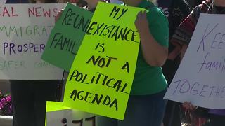 People gather for immigration rally in Appleton