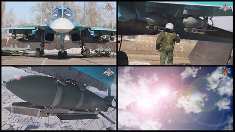 Russian UMPK FAB-500 glide bombs ready for strikes on Ukrainian targets
