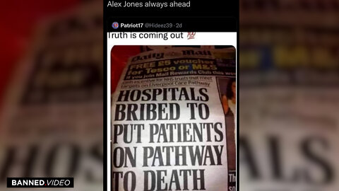 Breaking: British Government Admits To Paying Hospitals To Kill Covid Patients