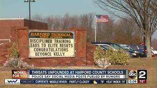 Threats unfounded at Harford County Schools